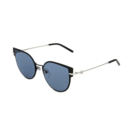 A BATHING APE Stainless Steel Oval Sunglasses Unisex