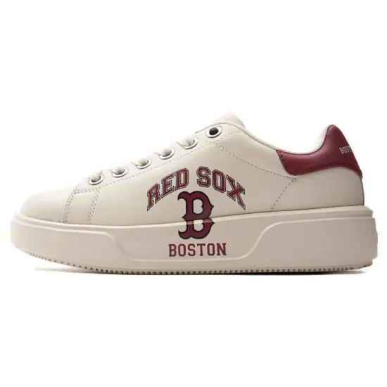 MLB Chunky Classic Cushioning Wear Resistant Low Top Skateboard Shoes Unisex Red