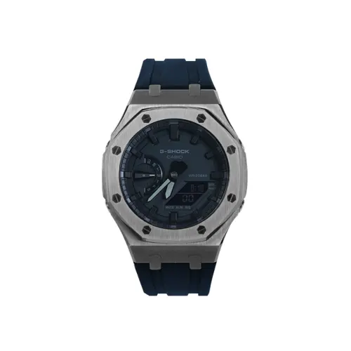 CASIO Men Liquid Crystal/Analog Dual Display Series Black Watch