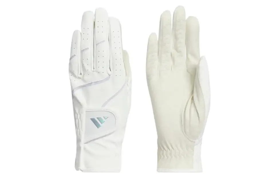 Adidas Microfiber Suede Sports Gloves Unisex White