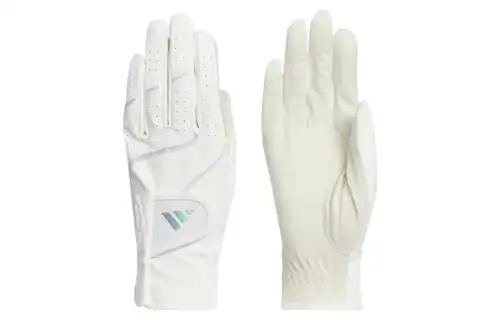 Adidas Microfiber Suede Sports Gloves Unisex White
