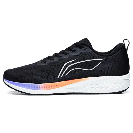LiNing Red Hare 6 Cushioning Anti Slip And Wear Resistant Rebound Low Top Running Shoes Women's Black