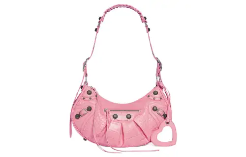 Balenciaga Women's Le Cagole Small Crossbody Bag Pink