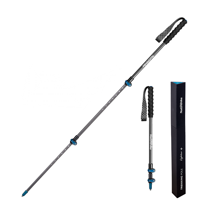 NATUREHIKE Mountaineering Gear Carbon Fiber Unisex 110cm 120cm 130cm