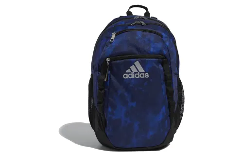 Adidas Polyester Backpack Unisex Blue Camouflage
