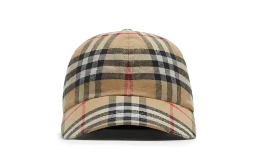 Burberry Check Baseball Cap