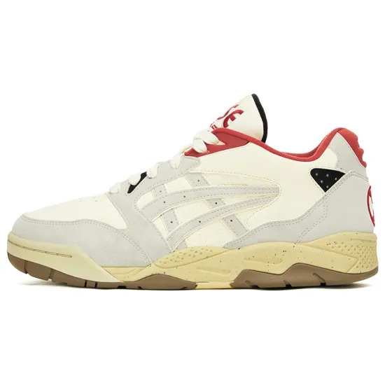 Asics Gel Fuse Kigo Basketball Shoes 'White Beige Red'