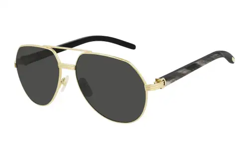 Cartier Aviator Frame Sunglasses