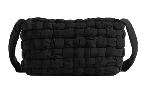 Bottega Veneta Check Patterned Crossbody Bag