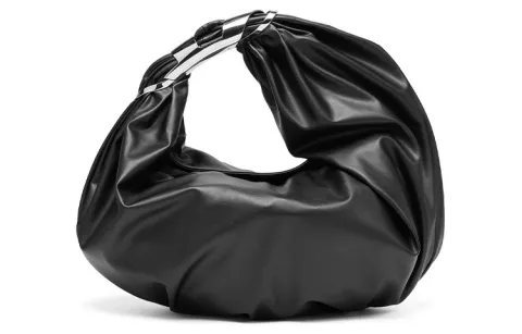 DIESEL Logo Patch Zip-Up Tote Bags