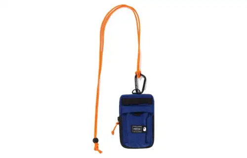A BATHING APE PORTER Collaboration Nylon Cell Phone Pouch Mini Men's Blue