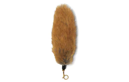 Burberry Faux-fur Keyring Charm