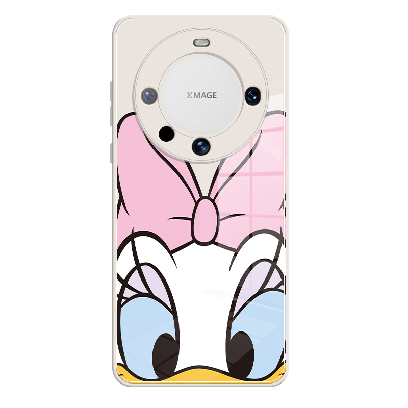 Disney Disney, huawei, phone case, cartoon ultra thin glass protective case, high-quality style