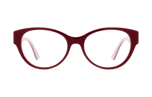cat-eye frame glasses