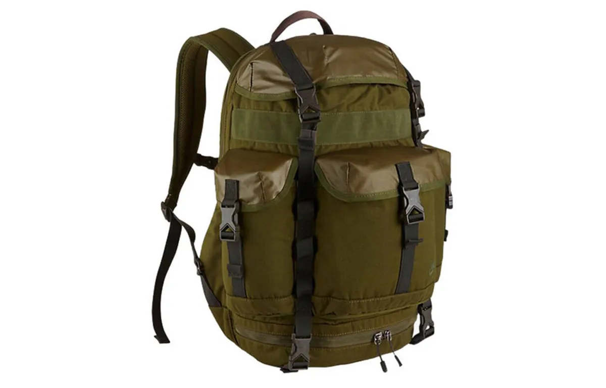 Nike Polyester With Polyamide Backpack Regular Unisex Army Green