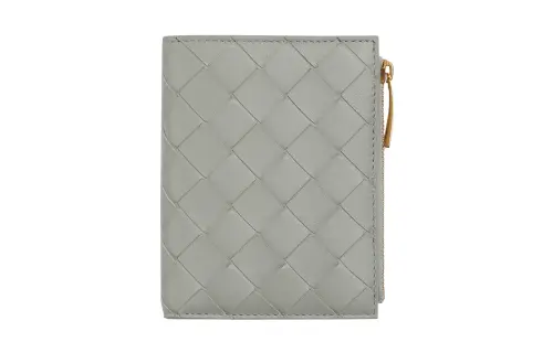 Bottega Veneta Intreccio Zipped Wallet