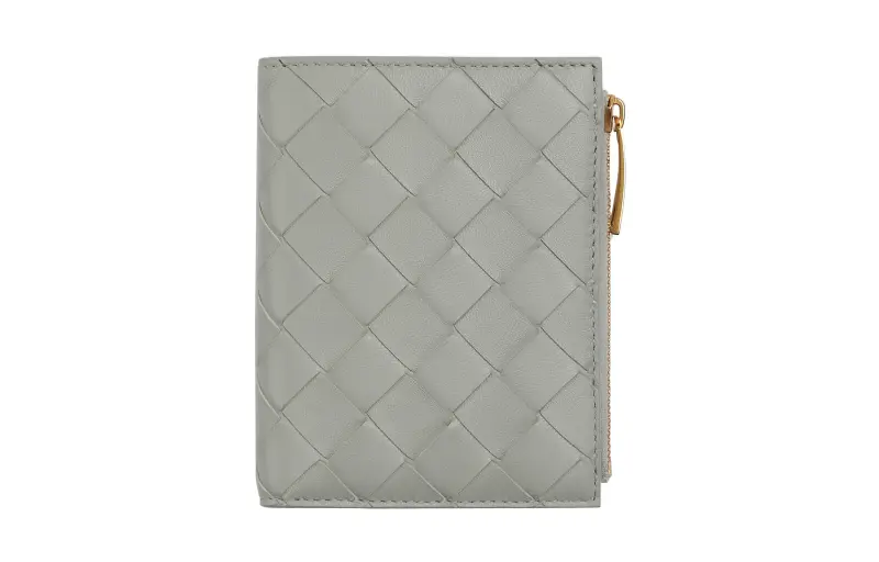 Bottega Veneta Intreccio Zipped Wallet