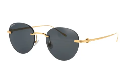 Cartier Round Frame Sunglasses