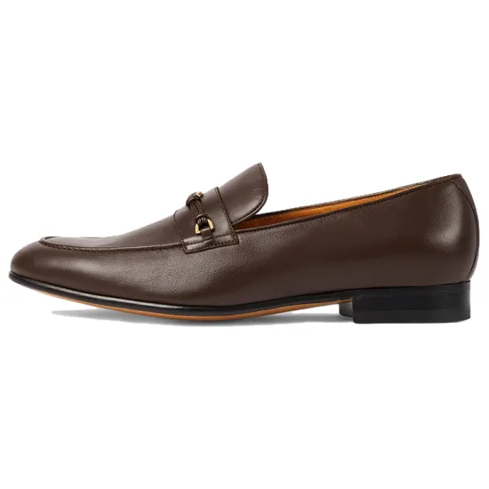GUCCI Interlocking G Leather Loafers