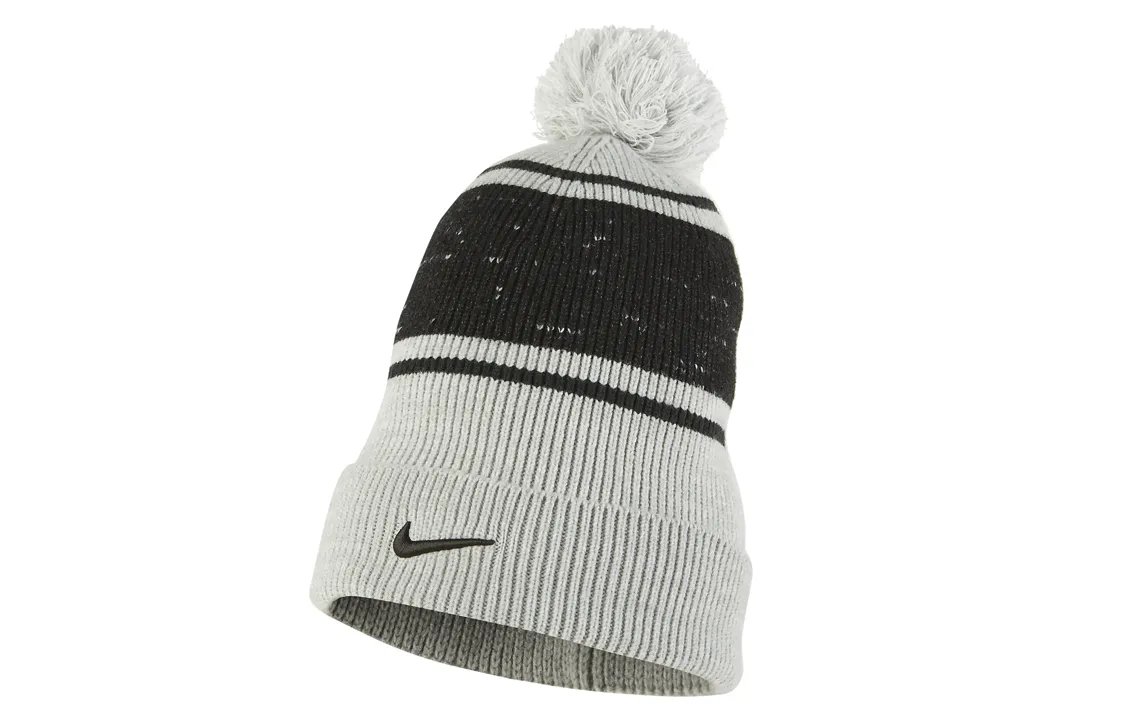 Nike Polyester Beanies Unisex Gray/Black