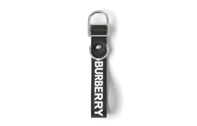 Burberry Silicone Keychains Men's Black