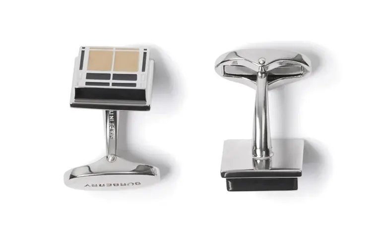 check squared cufflinks