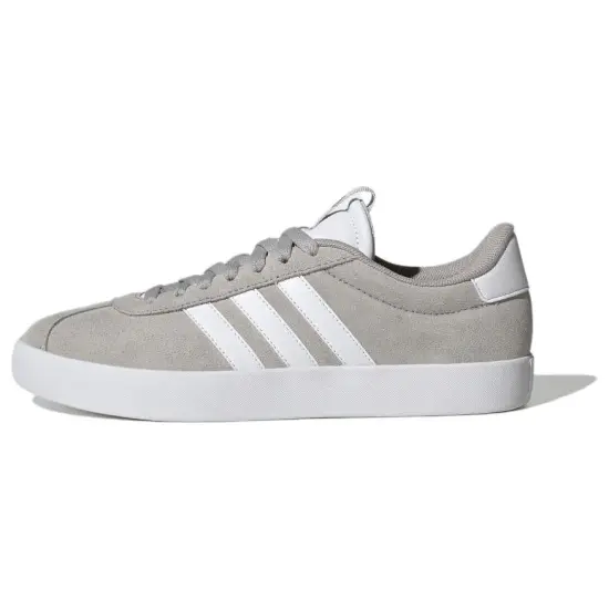 Adidas Neo Vl Court 3.0 Grey Cloud White Silver Metallic Women's