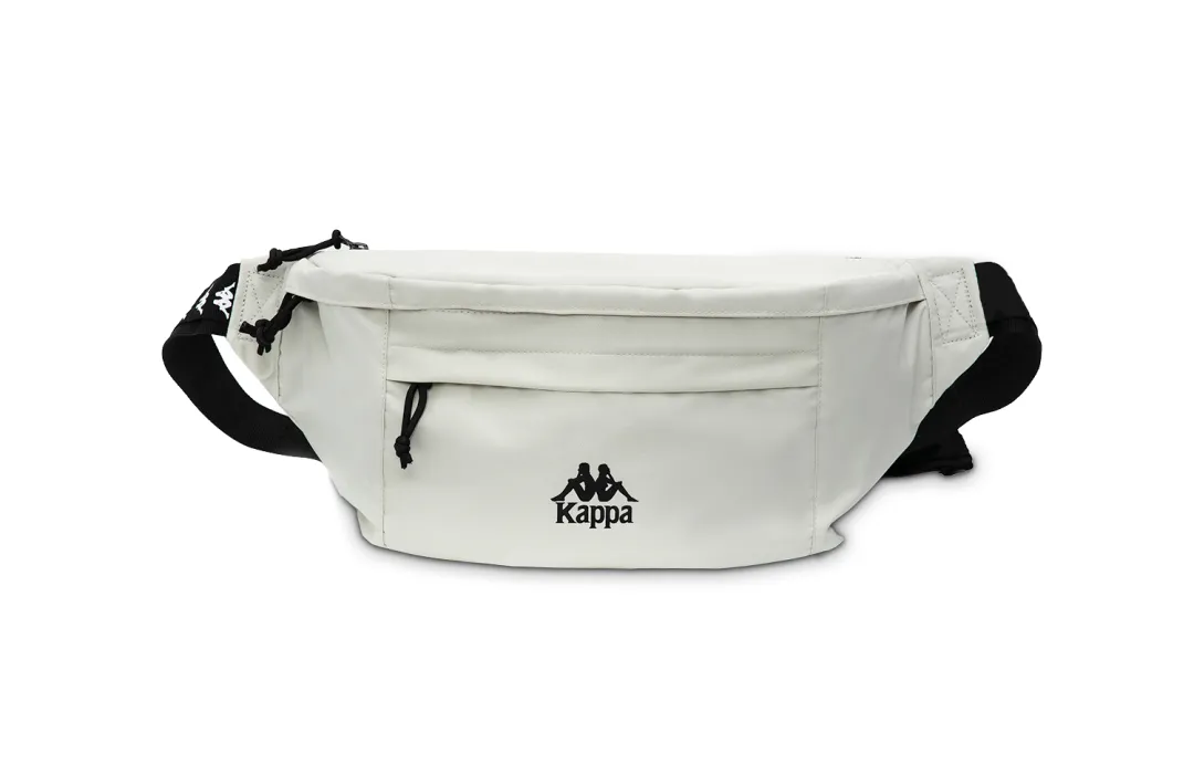 Kappa Polyester Crossbody Bag Sling Bag Unisex Light Stone Gray