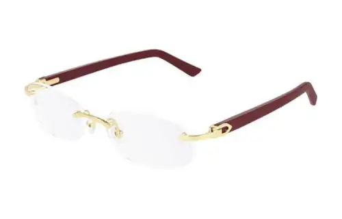 rimless oval optical glasses