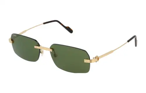 Cartier Rectangular Frame Sunglasses