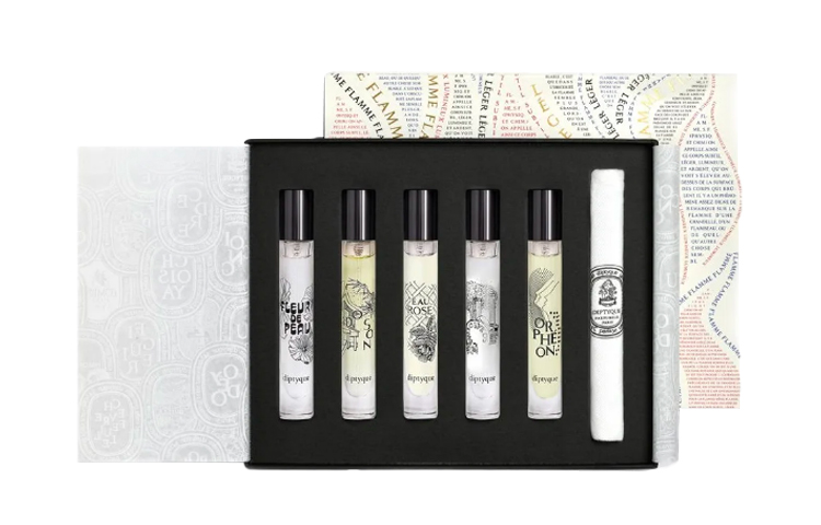 Diptyque, perfumed perfume sample, set, gift box, 2023, 7.5 ml