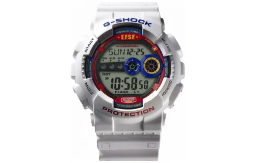 CASIO Unisex 55mm White Watch GD-100 RX-78