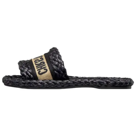 DIOR Dway Slide Slippers Women's Black