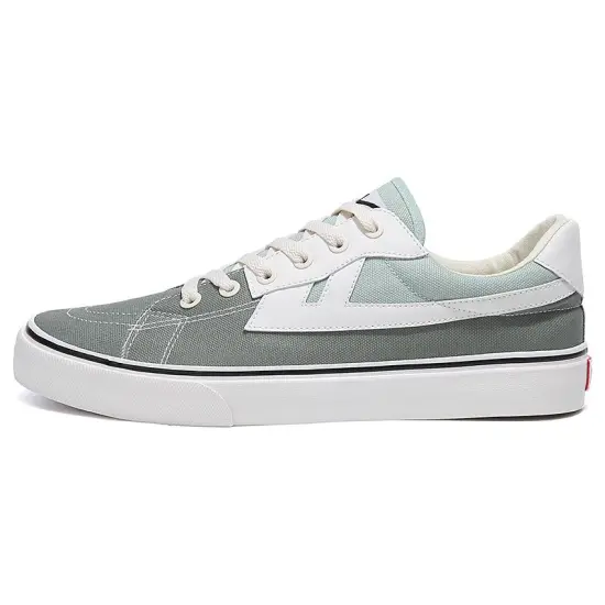 WARRIOR Skateboard Shoes Women's Low-Top Gray