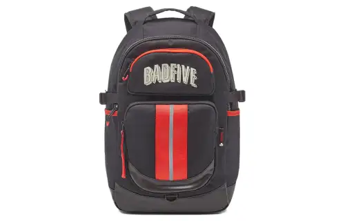 Li Ning Polyester Sports Backpack Regular Unisex Charcoal Coffee Brown