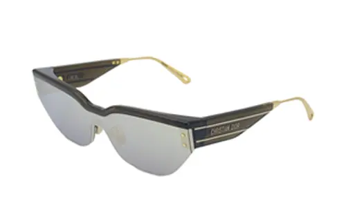 DIOR Plate And Metal Aviator Sunglasses Unisex Black