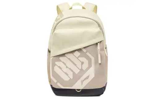 Li Ning Polyester Sports Backpack Regular Unisex Dusty Khaki