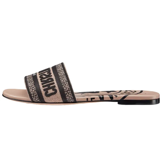 DIOR Dway Slide Slippers Women's Crimson