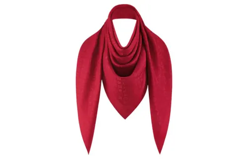 LOUIS VUITTON Shawls Women's Red
