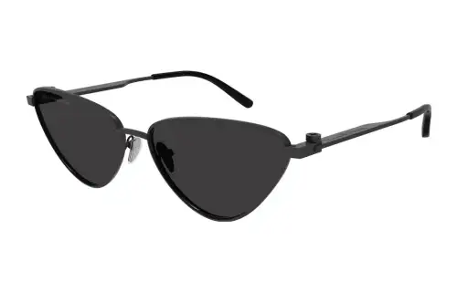 Balenciaga Metal Cat Eye Sunglasses Women's Black