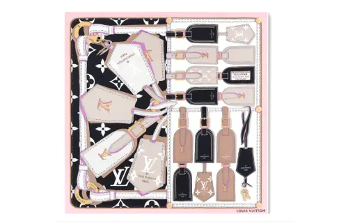 LOUIS VUITTON Tag Me Square 90