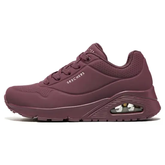 Skechers Uno Stand On Air Sneakers 'Burgundy' Women's
