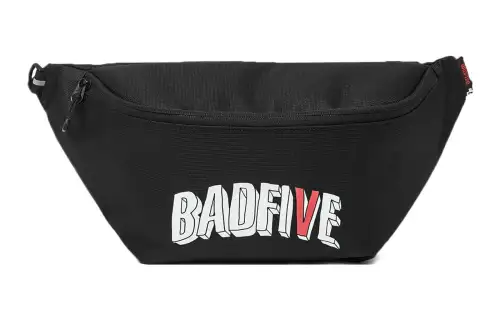 Li Ning Polyester One Shoulder Crossbody Sling Bag Unisex Black