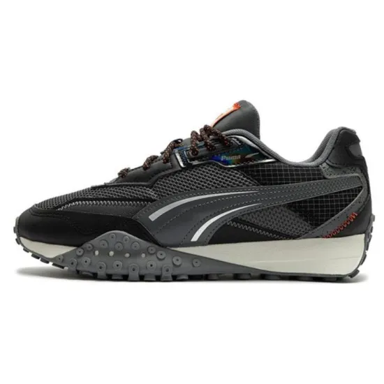 PUMA Blacktop Rider Lifestyle Shoes Unisex Low-top Black/Gray