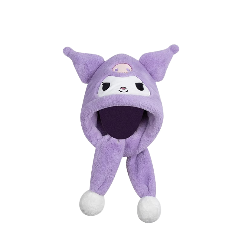 Sanrio Sanrio, cartoon velvet cute keep warm hat for men and women, Cinnamoroll, for beloved