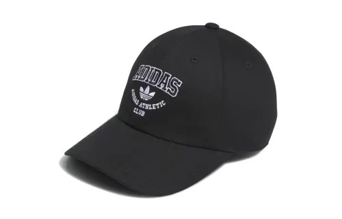 Adidas Originals Cotton Baseball Caps Unisex Black