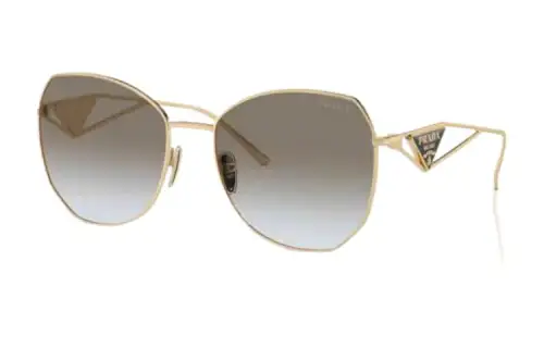 PRADA Irregular Frame Sunglasses