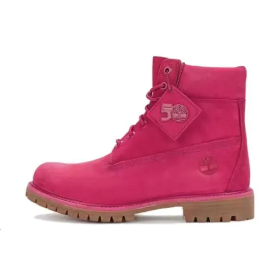 Timberland Premium 6 Inch Pink Boots