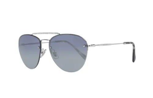 MIU MIU Metal Aviator Sunglasses Women's Silver