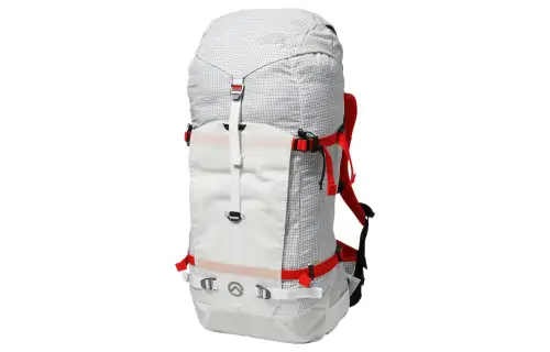 THE NORTH FACE 56L/57L Athleisure Backpack Outdoor Bag Recycled Nylon Blend Fabric White Unisex